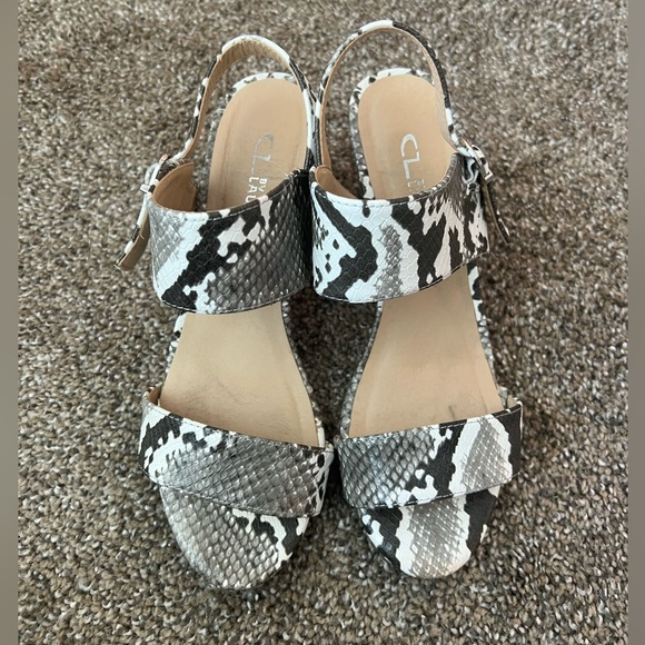 CL by Laundry Snakeskin Heels - Picture 2 of 3